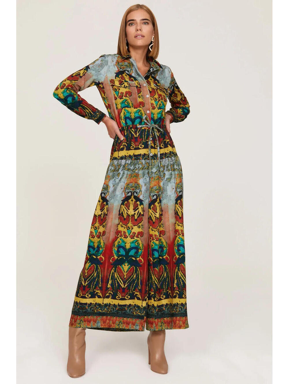 Stella Jean Printed Jumpsuit Size 40
